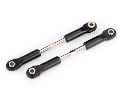 TRX7433 Turnbuckles, toe link, 47mm (77mm center to center) (assembled with rod ends and hollow balls) (1 left, 1 right)