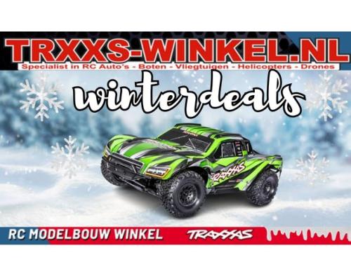 Wintert TRAXXAS MAXX SLASH 6S SHORT COURSE TRUCK - GROEN TRX102076-4GRN