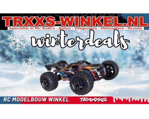 Wintert TRAXXAS SLEDGE BELTED SLEDGEHAMMER - BLUE Zonder accu\'s en lader TRX95096-4BLUE