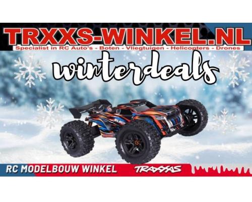 Wintert TRAXXAS SLEDGE BELTED SLEDGEHAMMER - ORANGE zonder accu\'s en lader TRX95096-4ORNG