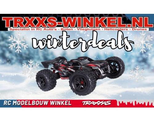 Wintert TRAXXAS SLEDGE BELTED SLEDGEHAMMER - RED zonder accu\'s en lader  TRX-95096-4RED