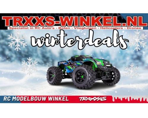 Wintert TRAXXAS X-MAXX 4WD 8S BELTED MONSTER TRUCK GREEN TRX77096-4GRN