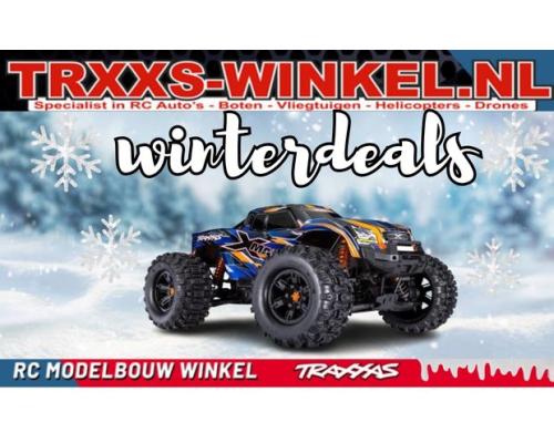 Wintert TRAXXAS X-MAXX 4WD 8S BELTED MONSTER TRUCK ORANGE TRX77096-4ORNG