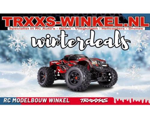 Wintert TRAXXAS X-MAXX 4WD 8S BELTED MONSTER TRUCK RED TRX77096-4RED