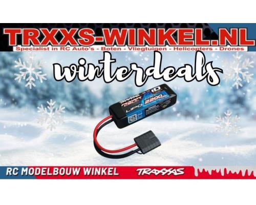 Wintert Traxxas TRX2820X 2200mah 7.4v 2-Cell 25C LiPO Accu met ID Herken