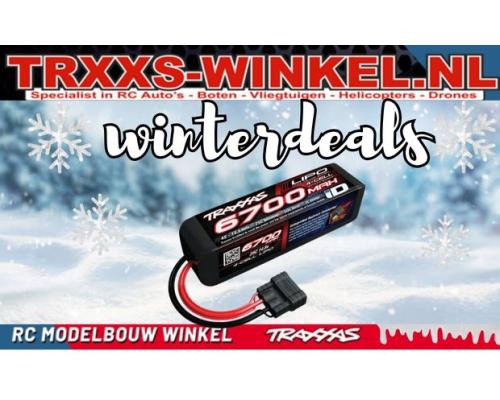 Wintert Traxxas TRX2890X 6700mAh 14.8V 4-cell 25C LiPo batterij TRX2890X