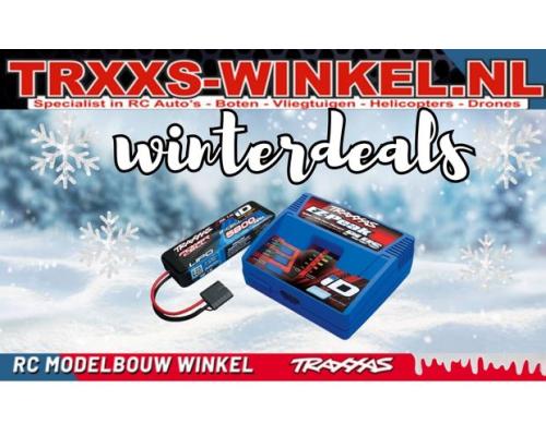 Wintert Traxxas TRX2992G Accu / lader compleet pakket (inclusief 2970 iD lader (1) en 2843X 7.4V 5800mAh 25C LiPo 2-cell