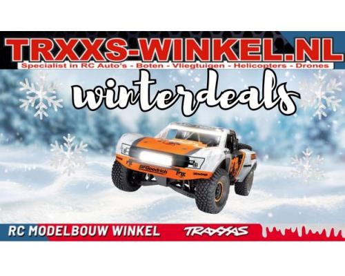 Wintert Traxxas Unlimited Desert Racer UDR, Fox Edition TRX85086-4F incl Lichtset