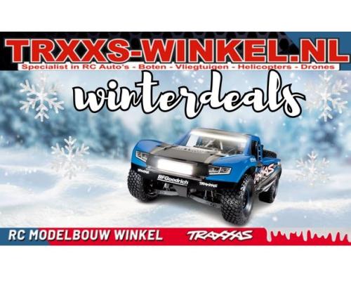 Wintert Traxxas Unlimited Dessert Racer UDR, Blue Edition TRX85086-4T incl Lichtset