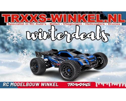 Wintert Traxxas XRT 4WD VXL-8S Race Truck TQi TSM (geen batterij/oplader), Blauw TRX78086-4BLUE