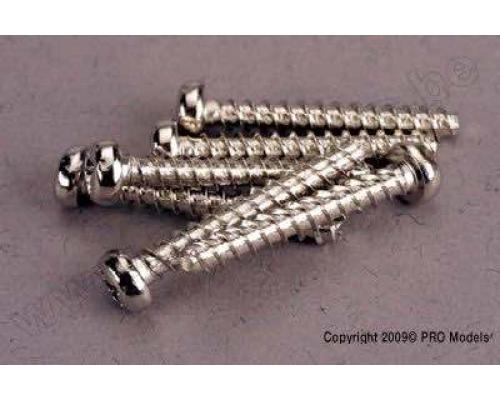 Traxxas TRX2678 Screws, 3x20mm roundhead self-tapping (6)