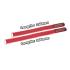 Team Corally C-50536 Pro Battery Straps - 300x20mm - Metal Buckle - Silicone Anti-Slip Strings - Red