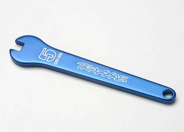 Uitgaand Perceptie Vorige Traxxas TRX5477 Platte sleutel, 5mm (blauw-geanodiseerd aluminiu
